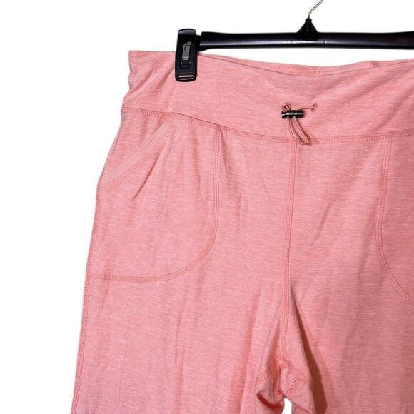 Nine West Active Pants Womens 1X Pink Jogger Sweatpants Drawstring Pockets - Picture 10 of 12